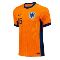 Camisa de time de futebol Holanda Joey Veerman #16 Replicas 1º Equipamento Europeu 2024 Manga Curta